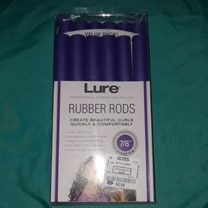 Purple Rubber Curler Rods